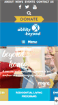 Mobile Screenshot of abilitybeyond.org